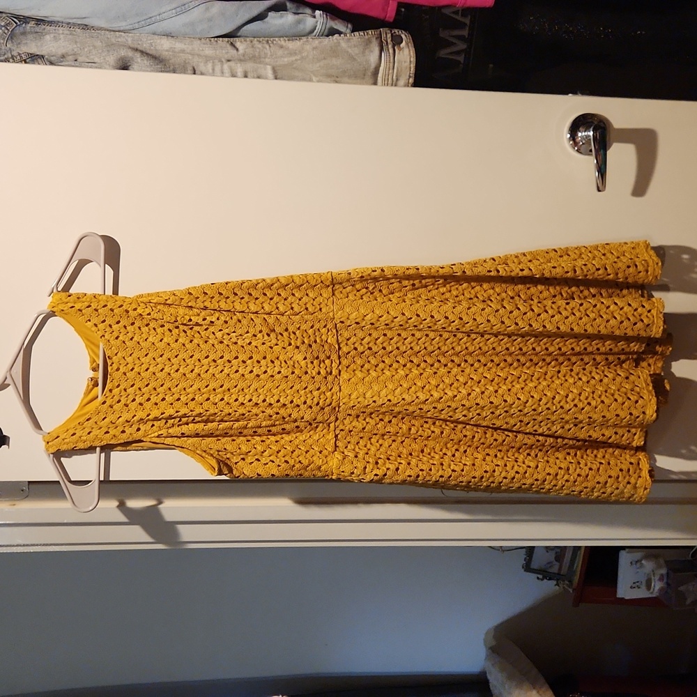 Mustard Yellow Xhilaration Dress